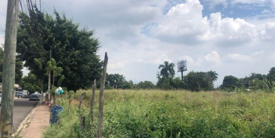 Extensión De Terreno En Autopista Duarte (Ortega)